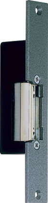 An electric released locking device.